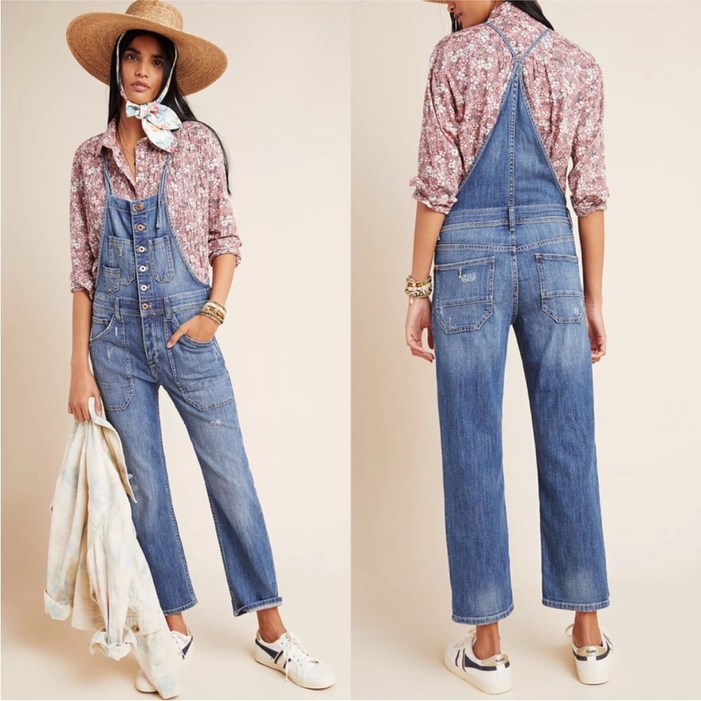 Anthropologie Pilcro Denim Women's Overalls - Picture 2 of 2